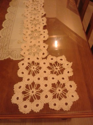 MI PRIMERA COLCHA DE GANCHILLO.